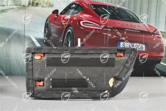 Lordosenstütze / Mittelteil, Kunstleder, Metropolblau, Cabrio, L