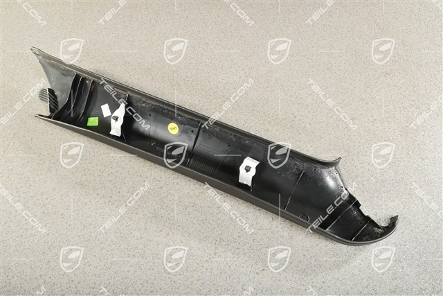 Verkleidung von A-Säule, Coupe, Kunstleder, Schwarz, L