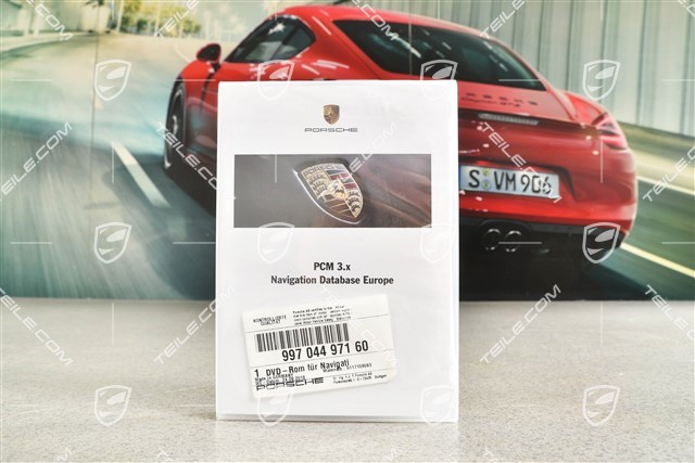 DVD-ROM for navigation system PCM 3