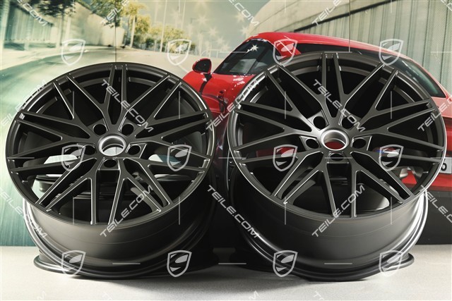 21" Komplet felg RS Spyder Design, 11J x 21 ET49 + 9,5J x 21 ET46, Turbonite