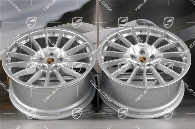 21" Komplet felg Cayenne SportPlus, felgi 10Jx21 ET50 + 10Jx21 ET45