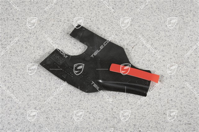 Radhausabdeckung / Blende, Schwarz, R