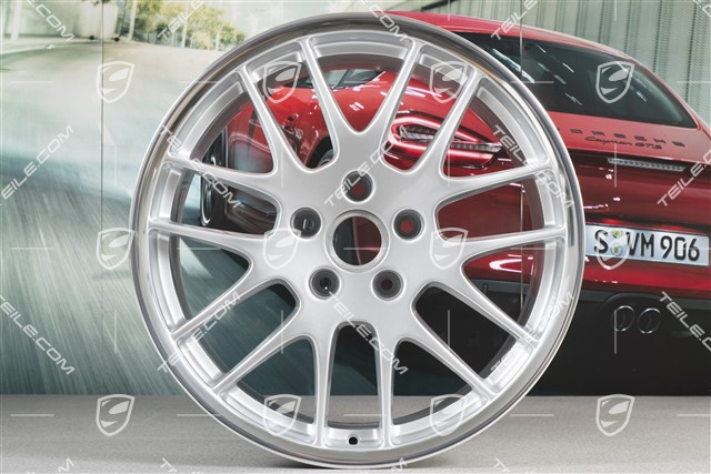 20" Felgensatz RS Spyder, 9,5J x 20 ET65 + 10,5J x 20 ET65, silber, für Winterreifen geeignet