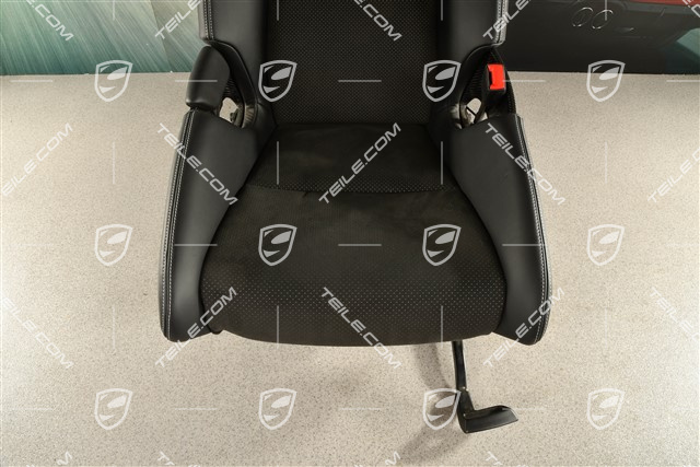 GT3 Carbon bucket seat, black/silver, R