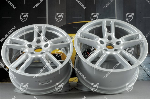 19" Felgensatz Panamera, 9J x 19 ET64 + 10,5J x 19 ET62