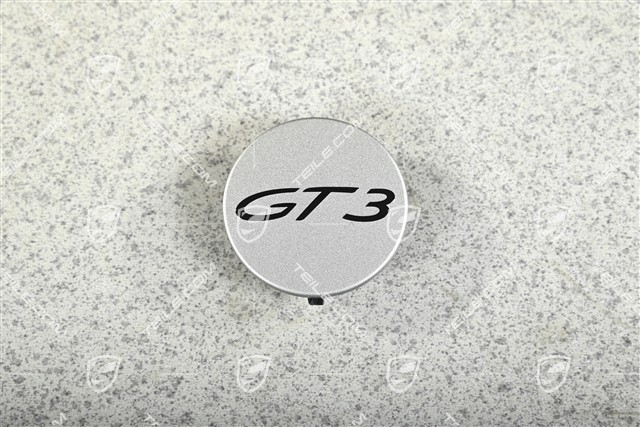 Hub cap, logo GT3, Titanium metallic