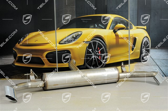 BMW X6 - Rear silencer, Diesel, E71 N57