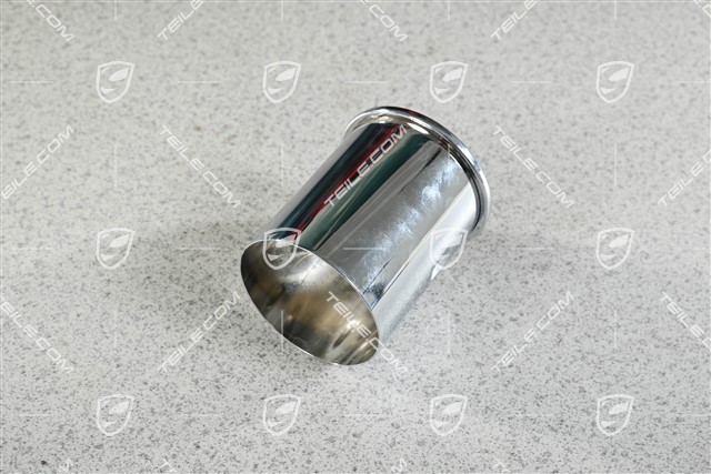 Ornamental exhaust pipe, Chrom