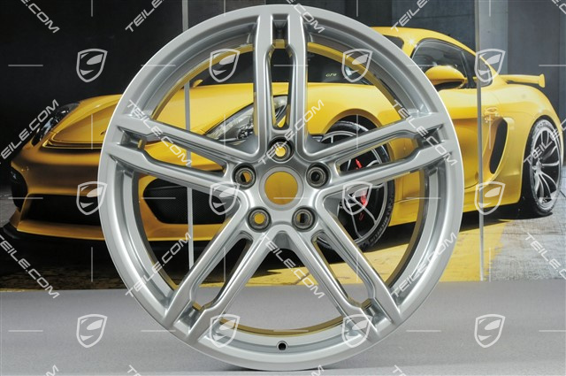 19" wheel, Turbo, 8J x 19 ET21, brilliant silver