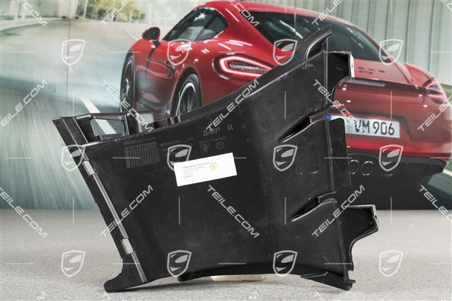 Air duct/ guide, lateral, GT4, R