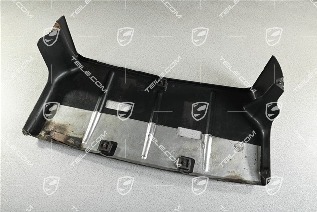 Lower engine guard, damaged