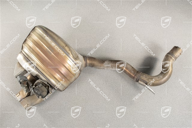 Rear muffler 2,9L Hybrid, L