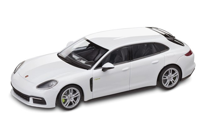 Panamera Sport Turismo 4 E-Hybrid, carrara white, marsala, 1:43, DieCast Panamera Sport Turismo 4 E-Hybrid, carrara white, marsala, 1:43, DieCast