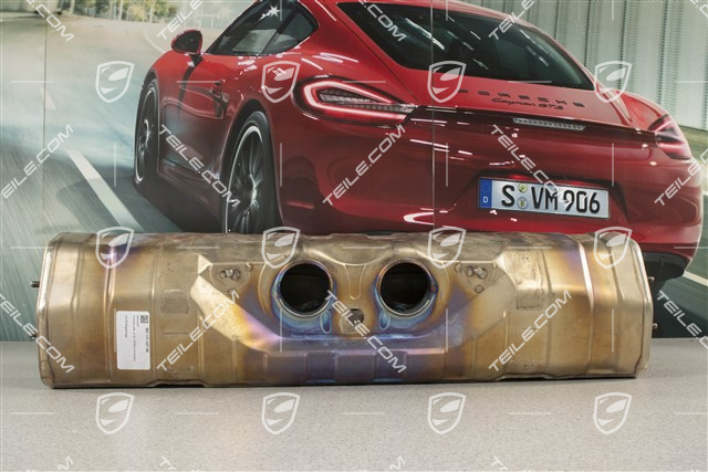 Tłumik środkowy, 911R / GT3RS 4.0 373KW