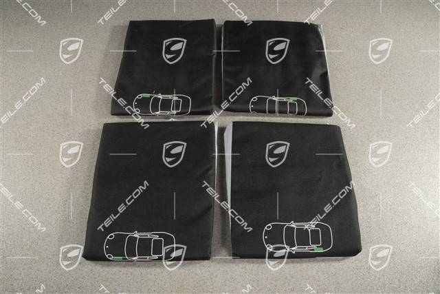 Porsche Classic Torby/pokrowce na koła/opony, rozmiar XL, do 911 991/992 / 718 Boxster/Cayman 981/982 / Carrera GT / 918 Spyder / Cayenne E1 / Panamera / Taycan