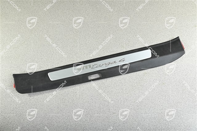 Einstiegleiste, Schwarz/Aluminium-gebürstet, ''911 targa '', R
