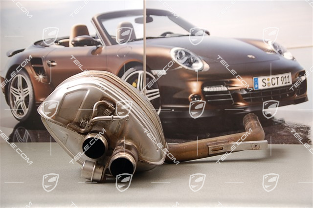 Tłumik końcowy, sportowy układ wydechowy, Panamera S / GTS, L