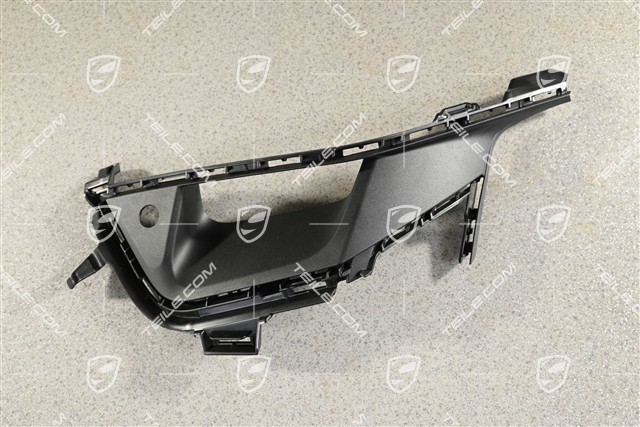 Front bumper side grille, lateral, R