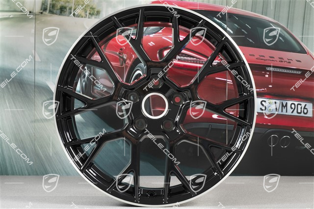 20" RS Spyder Felge, 8,5J x 20 ET53, in Schwarz Hochglanz