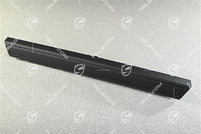 Roleta przeciwsłonecznej tylnych drzwi, czarna, R