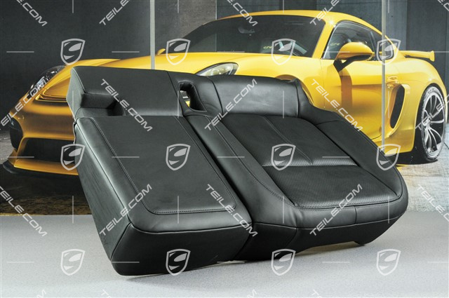 Rear Seats, Plain Leather, Black, L Rear Seats, Plain Leather, Black, L