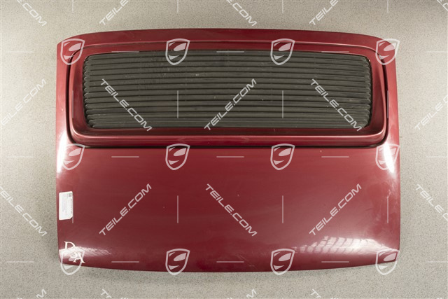 Rear deck lid / engine lid, set, incl. spoiler and spoiler drive