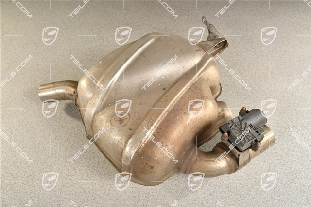 Rear muffler 2,0L, L