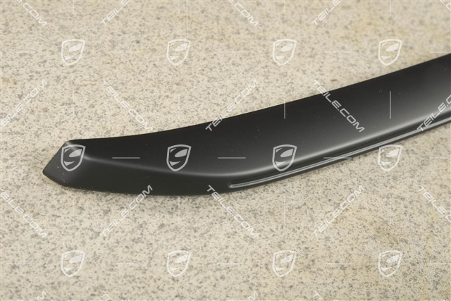 Lamelka / blenda kratki zderzaka, środkowa, czarny mat, Sport Design Package