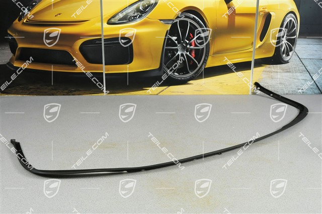 Front bumper seal, black Front bumper seal, black