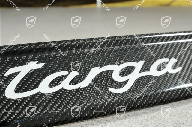 Listwa ozdobna Carbon, napis "TARGA", LEWA