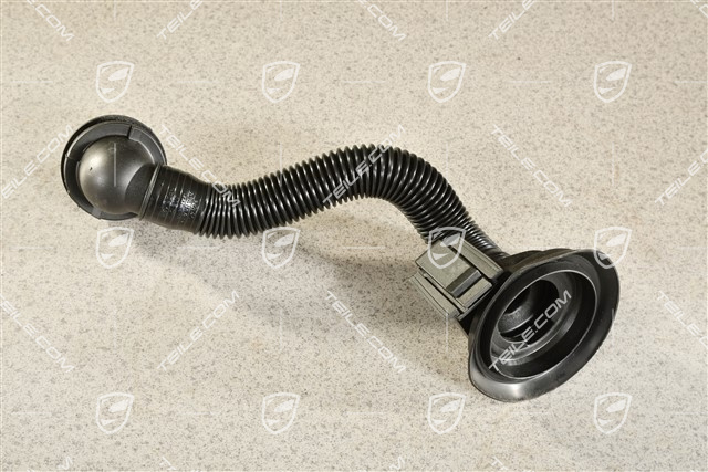 Engine oil filler neck