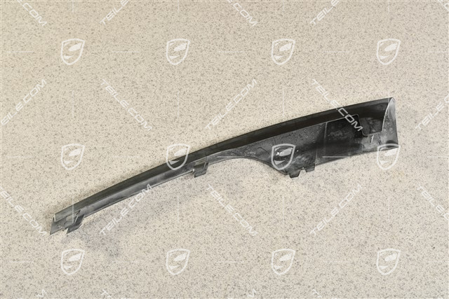 Front bumper disc / trim, lower, Satin Black, R