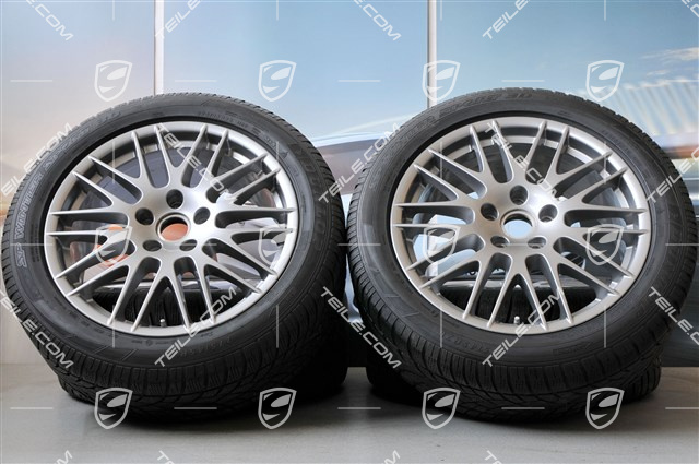 20" Koła zimowe RS Spyder, 4x felgi 9J x 20 ET 57 + 4x opony zimowe Dunlop SP Winter Sport 3D 275/45 R 20 110V XL M+S, z czujnikami ciśnienia RDK