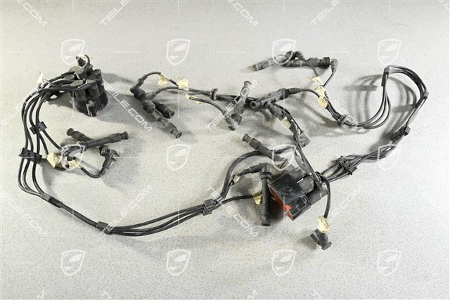 Ignition distributor caps complete with cables