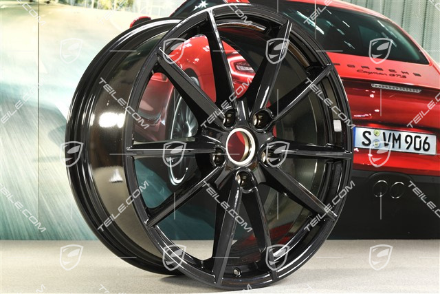 20" Felga Carrera S, 8,5J x 20 ET53, czarny Jet Black Metallic
