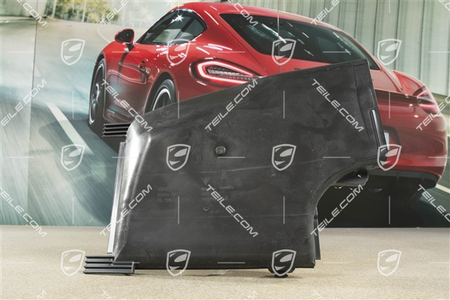 Air guide for charge air cooler, R