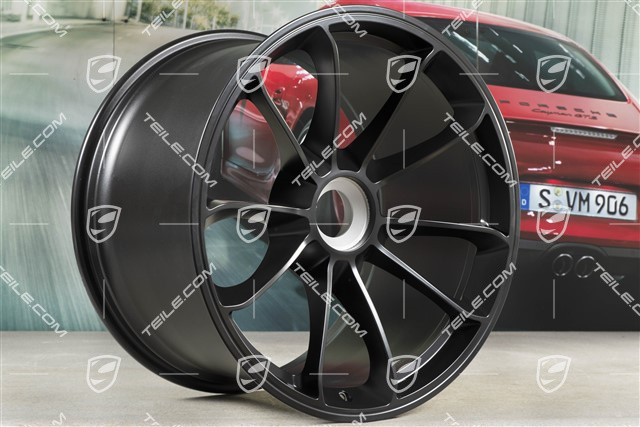20-inch wheel, GT3, 12J x 20 ET47, black satin mat