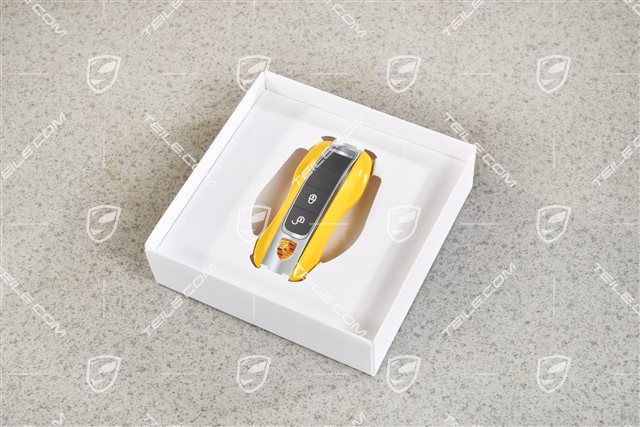 Fahrzeugschlüssel Schlüsselkappe, lackiert Racing Gelb