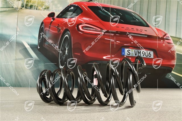 Schraubenfeder, HA, KENN - Rosa, Turbo-Lock/Carrera 4S