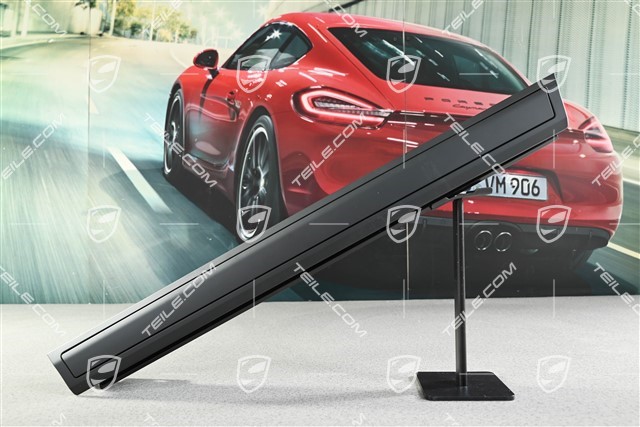 Roleta przeciwsłonecznej tylnych drzwi, czarna, R