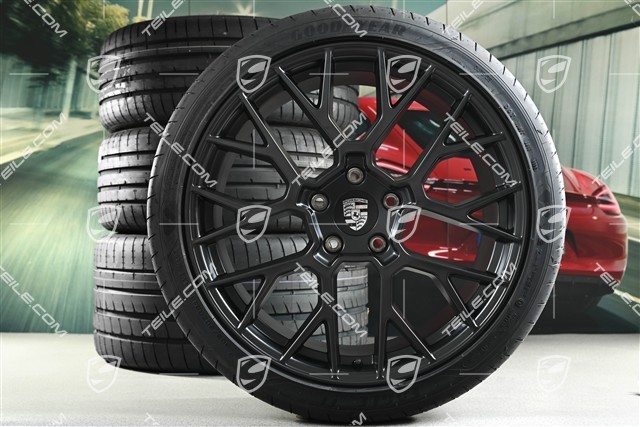 20+21" RS Spyder Sommerräder Satz, Felgen 8,5J x 20 ET50 + 11,5J x 21 ET79 + NEUE Goodyear Sommerreifen 245/35 R20 + 315/30 R21