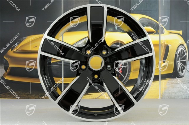 20" Felge Carrera Sport, 11,5J x 20 ET76, czarny wysoki połysk