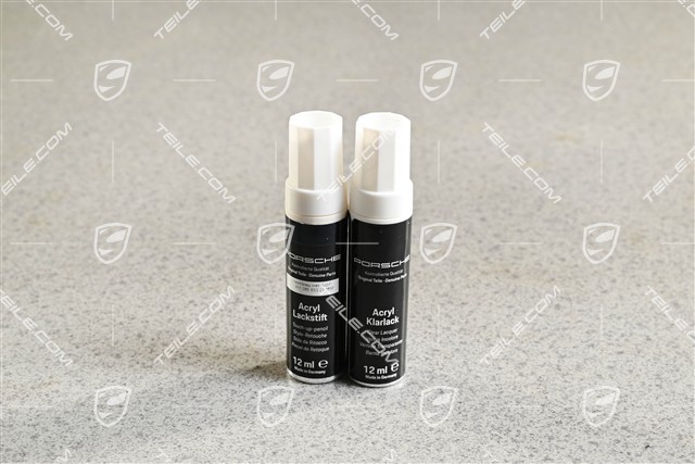 Lackstift, Grundlack+Klarlack, Nachtblau metallic M5F