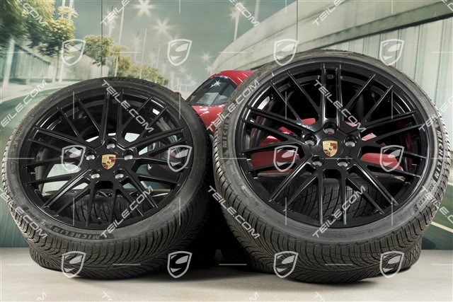 20/21-inch Turbo V winter wheel set, wheel rims 8,5J x 20 ET40 + 11J x 21 ET66 + NEW winter tyres 245/35 R20 + 305/30 R21