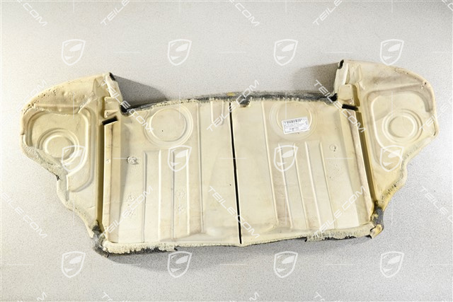 Verkleidung Kofferraum hinten, Schwarz