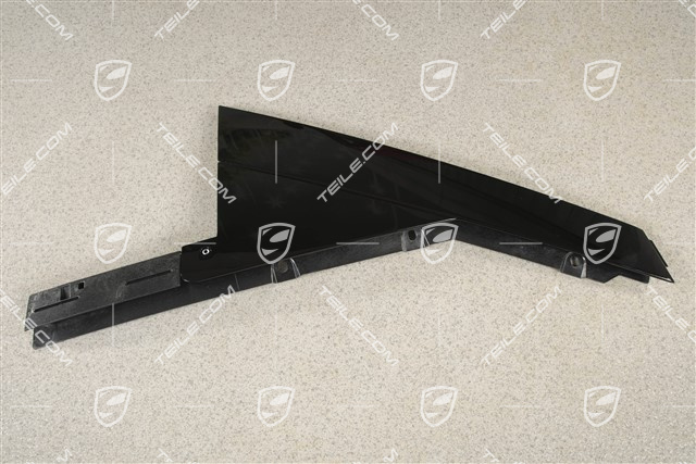 C-Säule Außen Blende, Vorne, Schwarz, R
