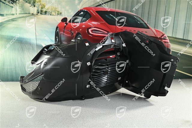 Spyder RS, Plastikowe nadkole przednie, część przednia z kratką, R