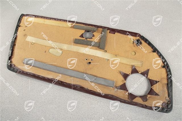 Türverkleidung, Kunstleder, Weinrot, R