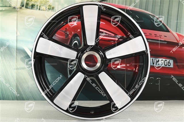 20" Felga Sport Classic, 9J x 20 ET44, czarny wysoki połysk