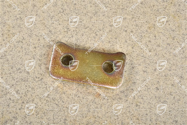 Zweilochdruckplatte für Federbeinstützlager, L=R